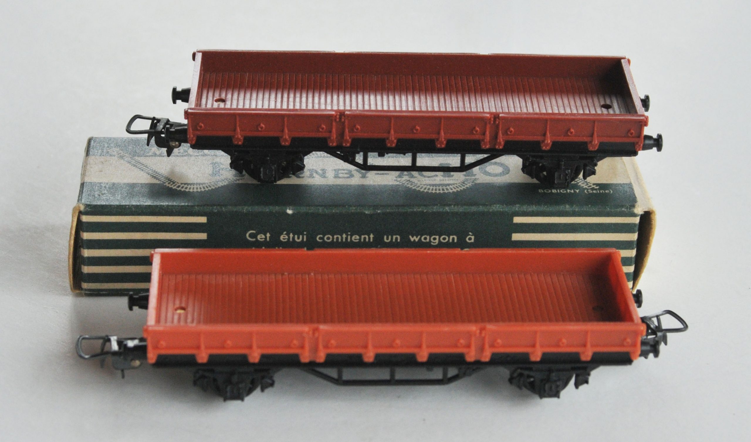 Wagon Hornby échelle O - Ridelles Basses Plat - Avec Boîte - Occasion